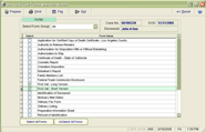 Forms Selection